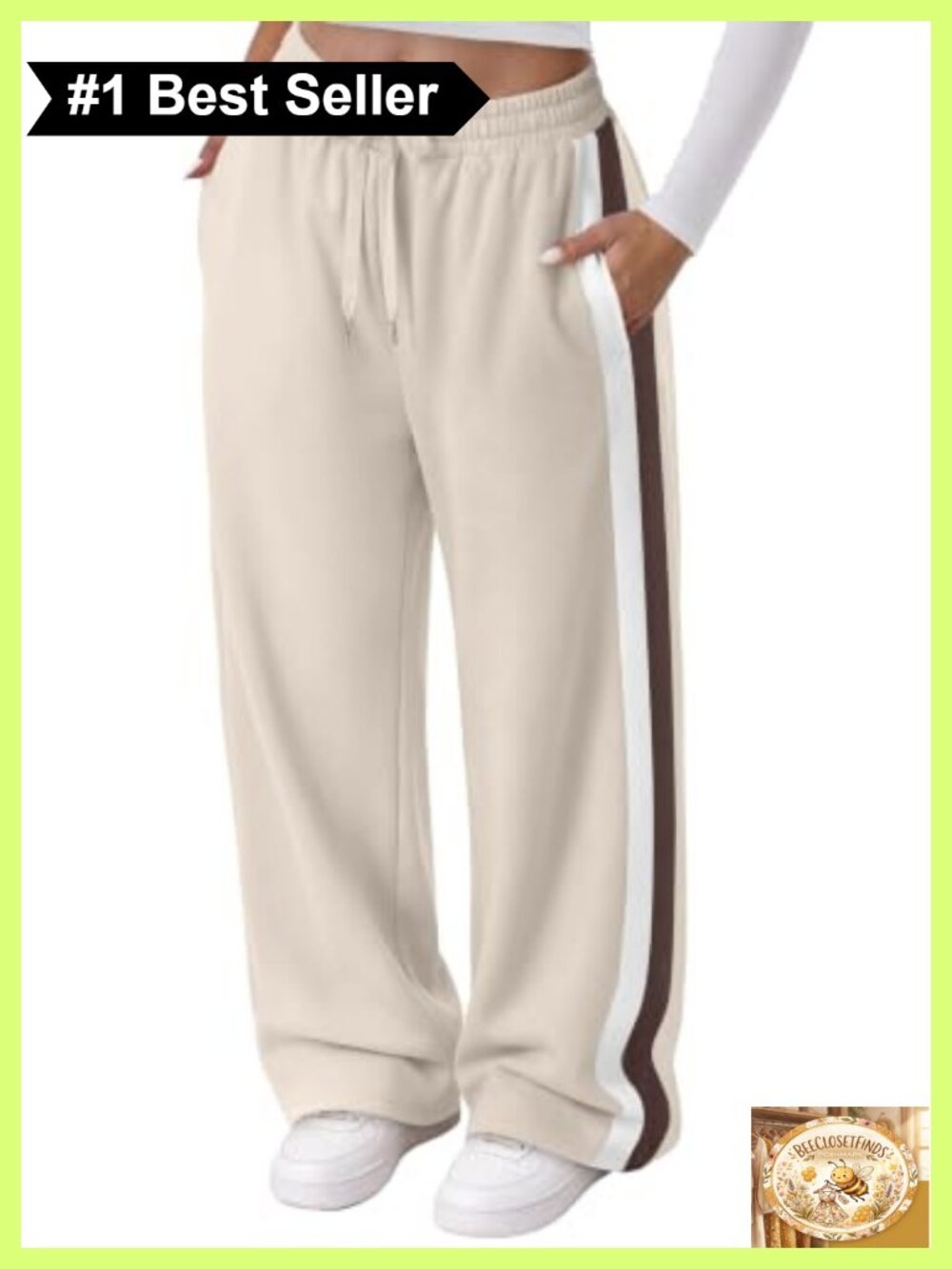 Womens Wide Leg Sweatpants Drawstring Lounge Pants with Pockets
